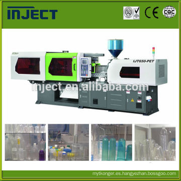 Máquina de moldeo de inyección de tapa de botella de IJT650-PET en China